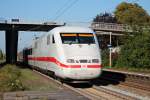 Durchfahrt von 401 074-0  Zürich  am 23.09.2014 durch den Bahnhof von Orschweier gen Freiburg.