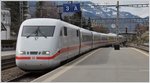 ICE71 nach Chur trifft in Sargans ein.