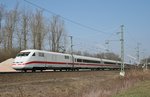 401 511 als ICE 277 (Berlin Ostbf–Basel SBB) am 17.03.2016 zwischen Rastatt und Rastatt Sd