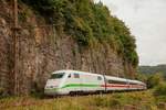 DB ICE 401 555-8  Rosenheim  in Ennepetal, Juli 2020.