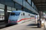 401 555-8  Rosenheim  stand am 26.07.07 auf Gleis 5 des Stuttgarter Hauptbahnhofs.