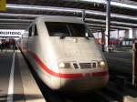 ICE Triebzug  Hanau  ist am 03.10.2007 als ICE 1091 ICE Sprinter gefahren.