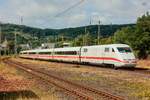 DB ICE 401 007-0  Plattling  in Wuppertal, Juli 2025.