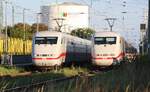 ICE 1072 mit 401 590 | ICE 1077 mit 401 004 | Anklam | September 2025