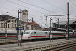 DB 401 069-0  Worms  als ICE 795 von Leipzig Hbf nach Frankfurt (M) Flughafen Fernbf, am 13.12.2025 in Erfurt Hbf.