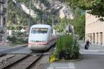 ICE von Interlaken-Ost nach Berlin-Ostbahnhof am 02.10.12 in Interlaken/CH    