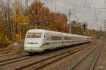 ICE 402 012  Train to Bonn  in Solingen Hbf, am 19.11.2017.