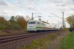 Ein ICE der Reihe 402 war am 27.10.20 unterwegs als ICE 192 von Leipzig nach Berlin.