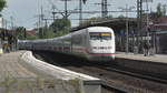 ICE2-Triebzug bei der Dirchfahrt in Lehrte am 02.06.2019.