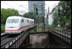 ICE 2 Mit ICE 684 Hat Einfahrt Aus Nrnberg-Hbf In Den Bahnhof Hamburg-Dammtor Und Fhrt Danach Bis Hamburg-Altona 07.07.07