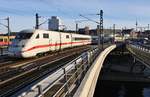 402 009-5  Riesa  erreicht am 02.01.2020 als ICE795 von Berlin Ostbahnhof nach Frankfurt(Main) Flughafen Fernbahnhof den Berliner Hauptbahnhof.