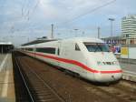 ICE 2  Saalfeld (Saale)  Steuerwagen 808 024-4 von
Kln/Bonn nach Berlin Ostbahnhof bei der Ausfahrt
im Bochumer Hbf.