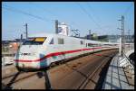 ICE 2 Mit ICE 544 Und 554 Mit Ziel Kln/Bonn-Flughafen Und Bonn-Hbf Zugteilung In Hamm(Westf) Fhrt In Den Bahnhof Berlin-Hbf Ein 22.09.07