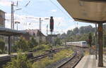 DB 402 043-4  Bautzen/Budy�in  als ICE 640 von Berlin Hbf nach Essen Hbf, am 13.10.2026 bei der Ausfahrt in Bielefeld Hbf.