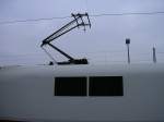 Pantograph des TK 402 009-5 vom ICE 2  Riesa .(28.01.2008)