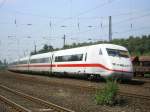 ICE2 ,voraus Steuerwagen 808 045,als ICE 849 von Kln/Bonn Flughafen nach Berlin Ostbahnhof.(25.07.2008)  