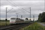 402 010 (9380 5402 010-3 D-DB)  Fontanestadt Neuruppin  ist als ICE 942 von Berlin-Ostbahnhof nach Kln/Bonn Flughafen.
