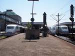 ICE treffen in Mannheim HBF am 27.7.2005.