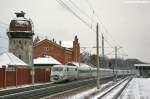 402 011-1  Uelzen  als ICE 848 von Berlin Ostbahnhof nach Dsseldorf Hbf in Rathenow. 22.01.2013