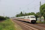 ICE 2 Doppeltraktion als ICE 640 (Berlin-Ostbahnhof - Dsseldorf Hbf) bei der Durchfahrt durch Angermund am 20.06.13
