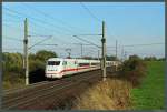 Wegen Hochwasserschäden an der Schnellfahrstrecke Berlin - Stendal - Wolfsburg wurde der Fernverkehr im Herbst 2013 über Magdeburg umgeleitet.