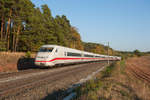 402 041  Bad Hersfeld  als ICE 584 von München Hbf nach Lübeck Hbf bei Hagenbüchach, 17.10.2018