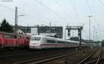 Er gehört noch nicht zum alten Eisen 402 217-4 als ICE 537(Bremen Hbf-München Hbf) in Bremen Seebaldsbrück 21.8.09