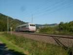 Nachschuss auf einen ICE 2 (doppelt) der am 30.09.2011 den am Freitag planmig verkehrenden ICE 1 ersetzte.