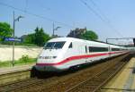 ICE 754  Hoffmann von Fallersleben  (Berlin–Dsseldorf) am 27.05.1999 in Anderten-Misburg
