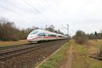 DB Fernverkehr ICE3 (403 xxx) am 02.03.19 bei Hanau West 