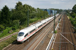 ICE-Triebzug 403 031  Westerland  wurde in Bochum, genauer im Bereich Engelsburg fotografiert.