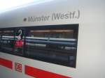 ICE 3  Mnster (Westf.)  im Mannheimer Hbf.