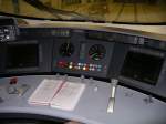 ICE3: Blick ins Cockpit.