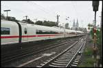 Hinterer Zugteil des ICE610 von Mnchen nach Dortmund. Aufgenommen am 27.05.2007 in Kln-Messe/Deutz.