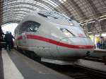Ein ICE 3M in Frankfurt auf Testfahrt nach Paris am 3.6.07.