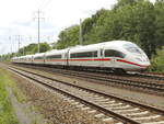 Nachschuss auf den ICE 403 537-4  Stuttgart  am 28. Mai 2019 aus Berlin komment auf den Südlichen Berliner Außenring.