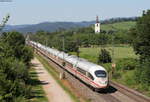 403 010-2  Wolfsburg  und 403 058-1  St.Ingert  als ICE 107 (Köln Hbf-Basel SBB) bei Denzlingen 4.7.19