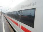 ICE  Westerland/Sylt  auf ICE518 Mnchen (11:24)-Stuttgart-Kln-Dortmund am 04.07.07 in Mnchen Pasing.