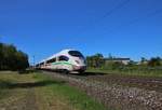 DB Fernverkehr ICE3 (403 057-3) in Waghäusel (Baden Württemberg) am 31.05.20