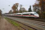 DB Fernverkehr ICE3 403 xxx-x am 08.11.25 in Kahl am Main