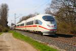 DB Fernverkehr ICE3 (403 506) am 19.03.26 in Maintal Ost