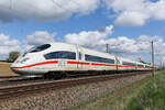 ICE Treibwagen „Siegen“ am 20.04.26 bei Vierkirchen.