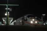 Zwei unbekannte ICE-3 Triebzge standen am 13.10.07 auf Gleis 9 des Stuttgarter HBFs als ICE 512 nach Dortmund.