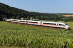 DB 403 506-9  Nördlingen  als ungewöhnlicher Gast im Altmühltal am Morgen des 5 August 2026 bei Breitenfurt.