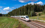 403 063  Weilheim i.O.  als ICE 903  Schwarzwald  (K�ln Hbf - Konstanz) im Groppertal 5.9.26