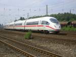 ICE3  Herford  mit den Steuerwagen 403 051/403 551 von Essen Hbf.