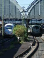 2x BR 403 in Karlsruhe Hbf.11.09.2008