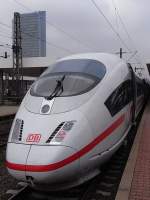 Mannheim Hbf am 10.9.09: ICE 612.