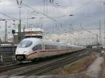 ICE 3 , ICE 610,  Ingolstadt  und  Wolfsburg  aus Mnchen, Einfahrt Dortmund Hbf.(19.02.2010)