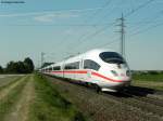 Tz 301 (403 001-1)  Freiburg  und Tz 323 (403 023-5)  Schaffhausen  unterwegs als ICE 209 von Kln bis nach Basel SBB.